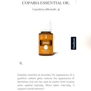 Young living Copaiba essential oil